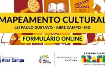 MAPEAMENTO CULTURAL - LEI PAULO GUSTAVO